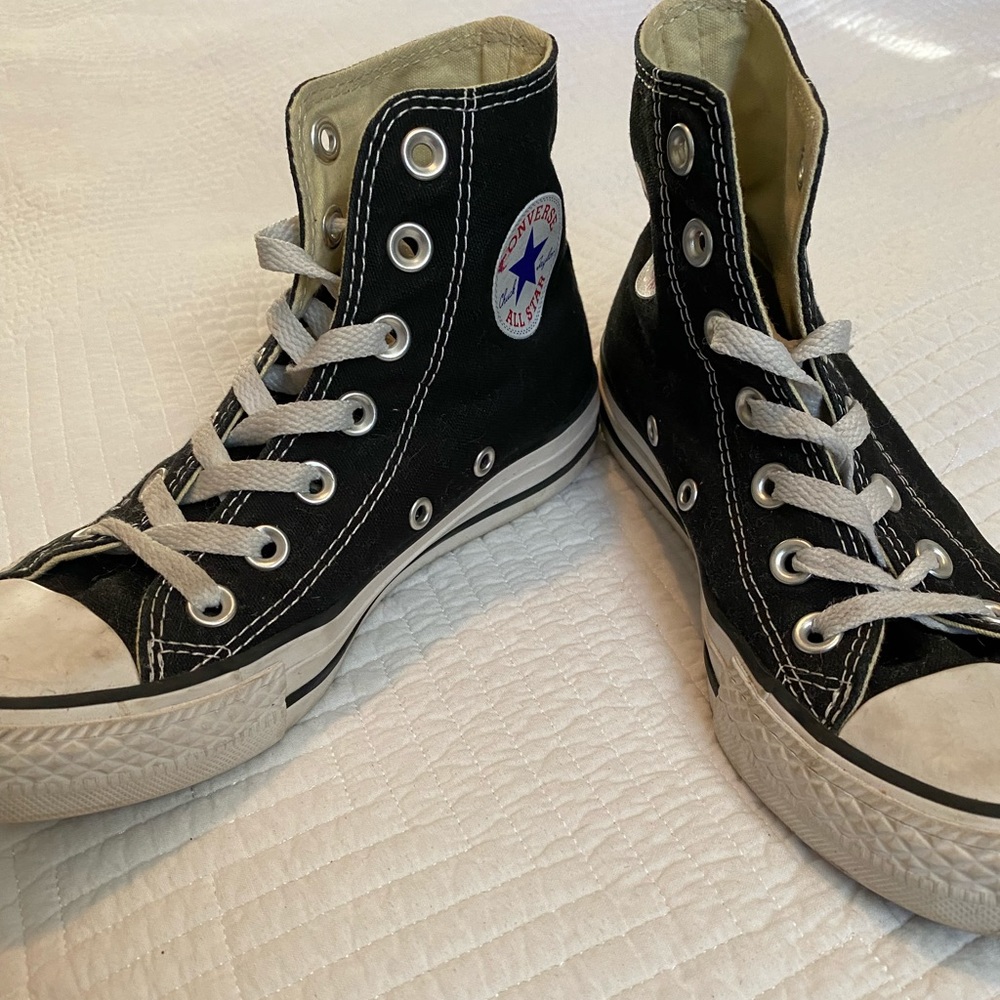 Black Converse Hightops